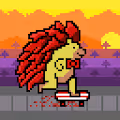 Skateboarding Hedgehog