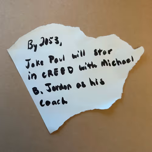 BY 2053 JAKE PAUL WILL STAR IN CREED