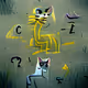 Cartoon Cryptic Cat