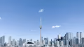 Skyline of Toronto - old