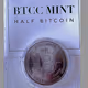 BTCC Titanium Physical Bitcoin Coins