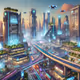 Flow Futuristic Cities