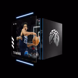 Karl-Anthony Towns - Metallic Silver FE (Series 3) #2595