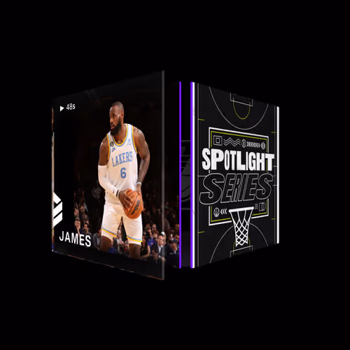 LeBron James - Spotlight Series (Series 4) #4547