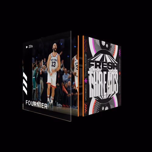 Evan Fournier - Fresh Threads (Series 3) #9521
