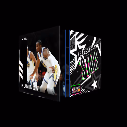 Jonathan Kuminga - Rising Stars (Series 3) #7216