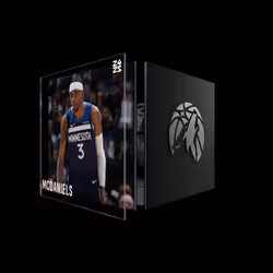 Jaden McDaniels - Base Set (Series 2024-25) #2108