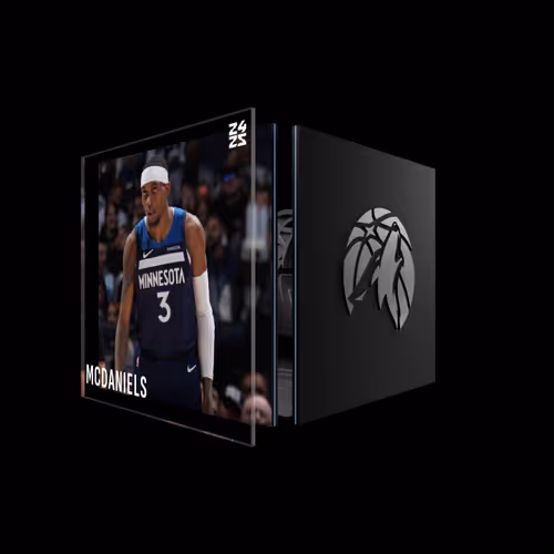 Jaden McDaniels - Base Set (Series 2024-25) #5823