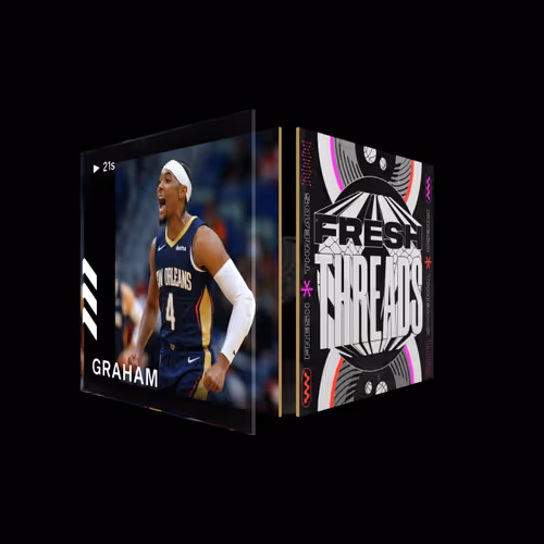 Devonte' Graham - Fresh Threads (Series 3) #7916