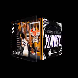 Rudy Gobert - 2021 NBA Playoffs (Series 2) #7104