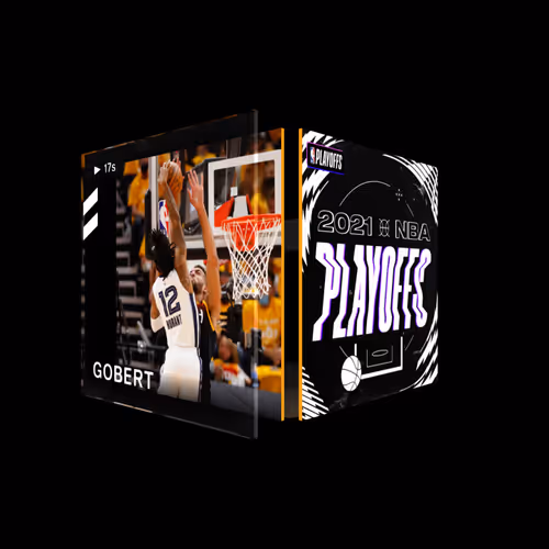 Rudy Gobert - 2021 NBA Playoffs (Series 2) #9383