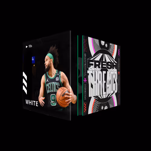Derrick White - Fresh Threads (Series 3) #2568