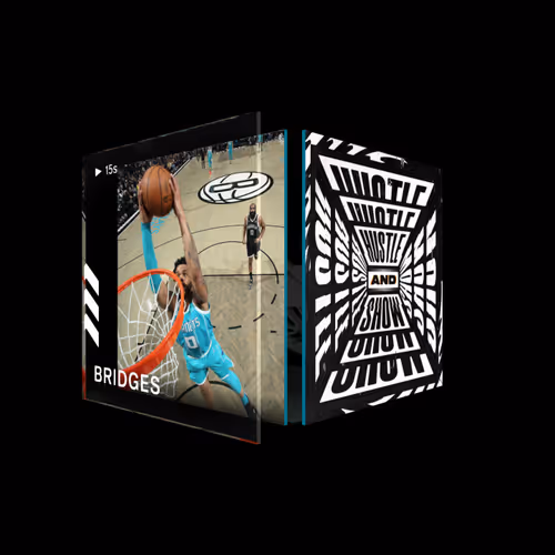 Miles Bridges - Hustle and Show (Series 3) #4282