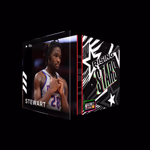 Isaiah Stewart - Rising Stars (Series 3) #12467