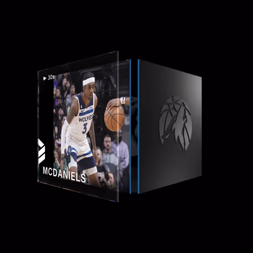 Jaden McDaniels - Base Set (Series 4) #4347