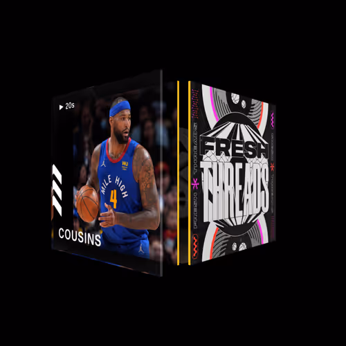 DeMarcus Cousins - Fresh Threads (Series 3) #10178