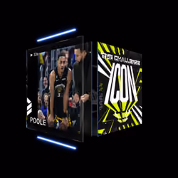Jordan Poole - The Challenge: Icon (Series 4) #1616