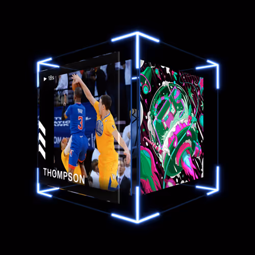 Klay Thompson - Deck the Hoops (Series 3) #36