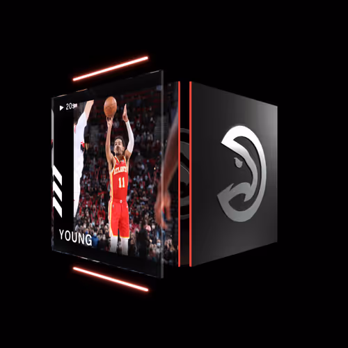 Trae Young - Metallic Silver FE (Series 3) #9024