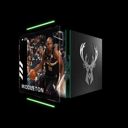Khris Middleton - Metallic Silver FE (Series 3) #8328