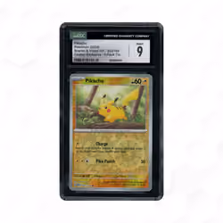 2024 Scarlet & Violet 151 Pikachu #25 CGC 9