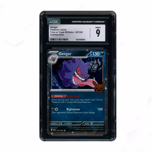 2024 Trick or Trade Booster Gengar #57 CGC 9