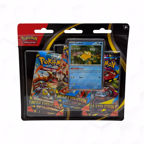 Pokémon Mega Evolution 3 Pack Blister Psyduck