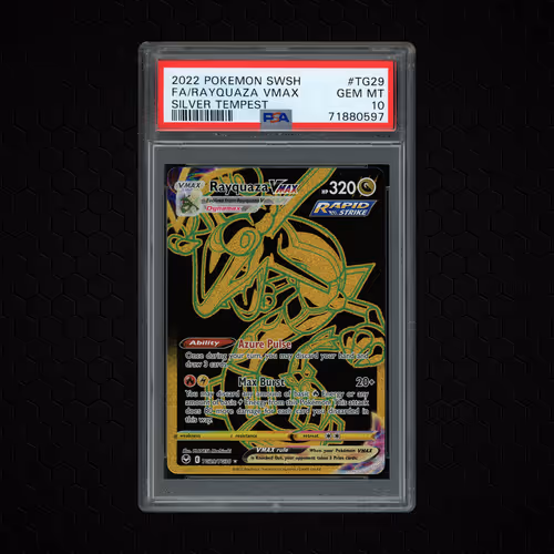 2022 Silver Tempest Rayquaza VMAX #TG29 PSA 10