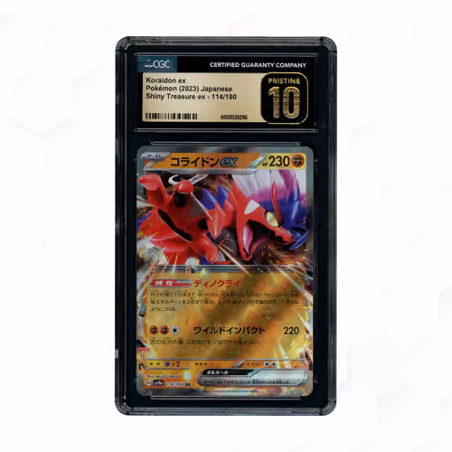 2023 Japanese Shiny Treasure ex Koraidon EX #114 CGC 10