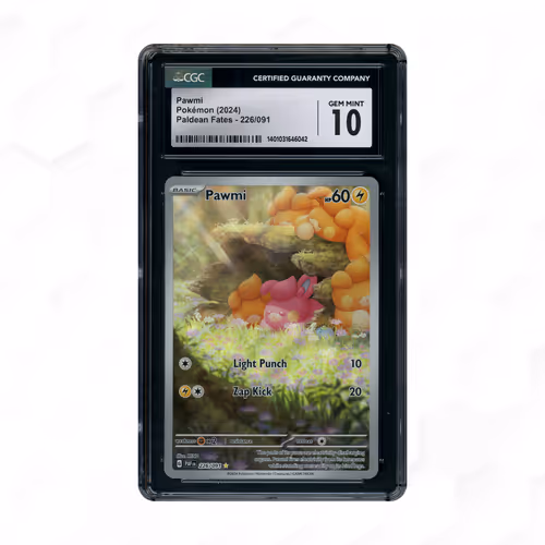 2024 Paldean Fates Pawmi #226 CGC 10