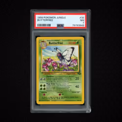 1999 Jungle Unllimited Butterfree #33 PSA 7