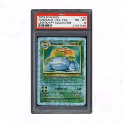 2002 Legendary Collection Venusaur #18 PSA 8