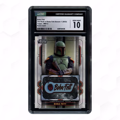 2022 The Book of Boba Fett Season 1 (Topps) Boba Fett #MP-2 CGC 10