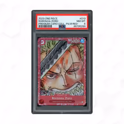 2023 Premium Card Collection Film Red Roronoa Zoro #ST01-013 PSA 8
