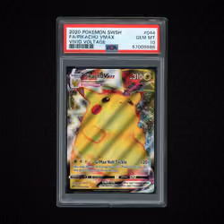 2020 Vivid Voltage Pikachu VMAX #44 PSA 10