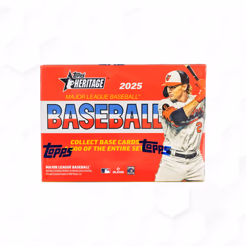 2025 Topps Heritage Baseball Blaster Pack