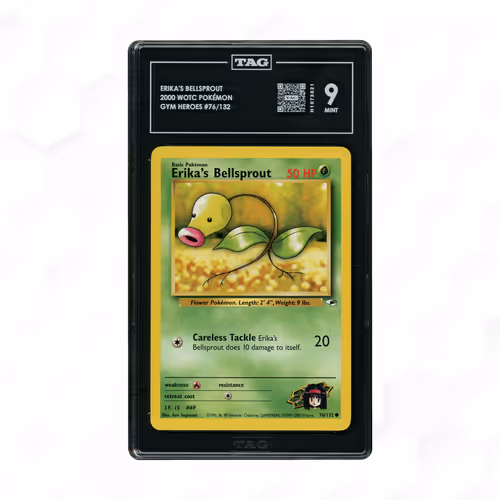 2000 Gym Heroes Erika's Bellsprout #76 TAG 9