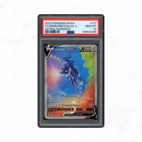 2022 Astral Radiance Origin Forme Dialga V #177 PSA 10
