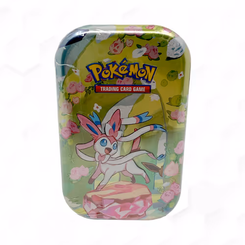 Pokémon Scarlet & Violet Prismatic Evolutions Sylveon Mini Tin