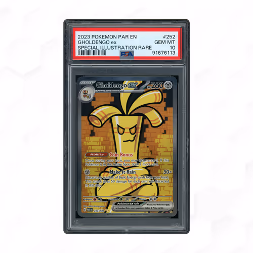 2023 Paradox Rift Gholdengo EX #252 PSA 10