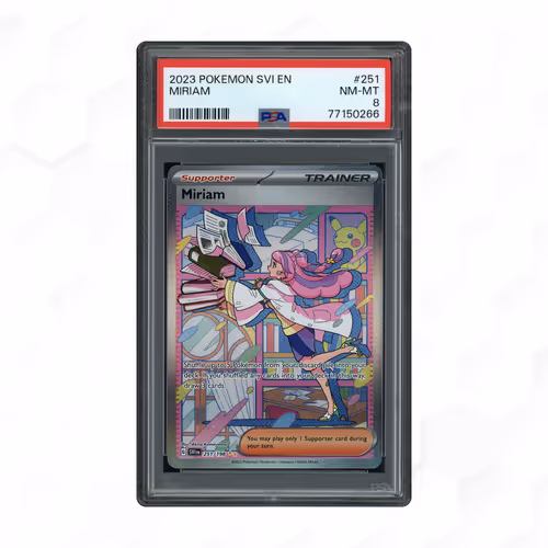 2023 Pokemon 151 Miriam #251 PSA 8
