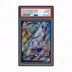 2021 Chilling Reign Ice Rider Calyrex VMAX #46 PSA 10