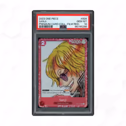 2023 Premium Card Collection Film Red Sanji #ST01-004 PSA 10