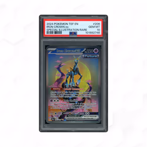 2024 Temporal Forces Iron Crown EX #206 PSA 10