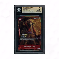 2022-24 Championship 2023 Monkey D. Luffy #P-007 BGS 10