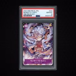 2023 Japanese One Piece Day Monkey D. Luffy #P-041 PSA 10