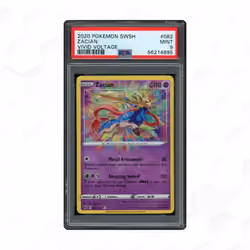 2020 Vivid Voltage Zacian #82 PSA 9