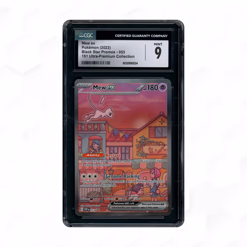2023 Black Star Promo Mew EX #53 CGC 9