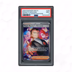 2025 Destined Rivals Team Rocket's Giovanni #238 PSA 9