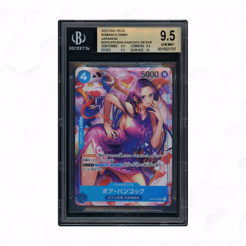 2022 Japanese Romance Dawn Boa Hancock #OP01-078 BGS 9.5